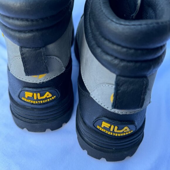 FILA x Wu-Tang Clan Hiking Boots – Limited Edition Black & Grey Wu Wear Size 10 main image 5